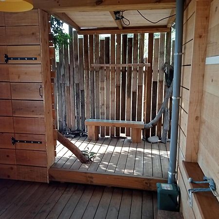 Bungalow Ecologique Avec Toilettes Seches Leu Kabanon Vue Mer Saint-Leu Extérieur photo