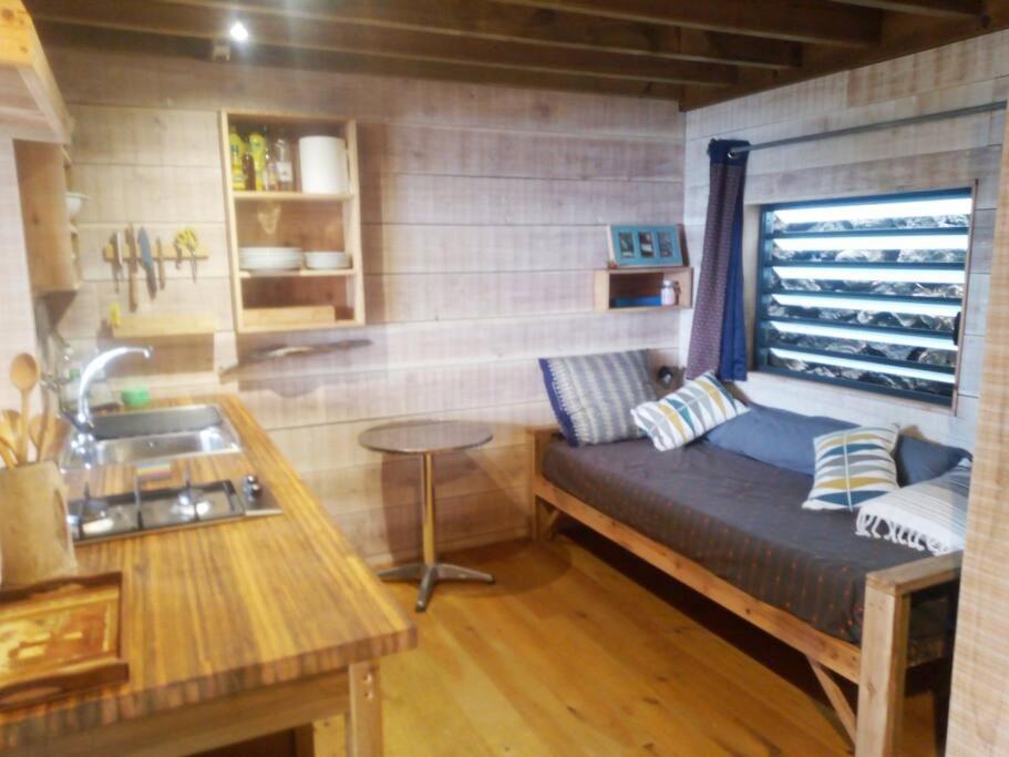 Bungalow Ecologique Avec Toilettes Seches Leu Kabanon Vue Mer Saint-Leu Extérieur photo