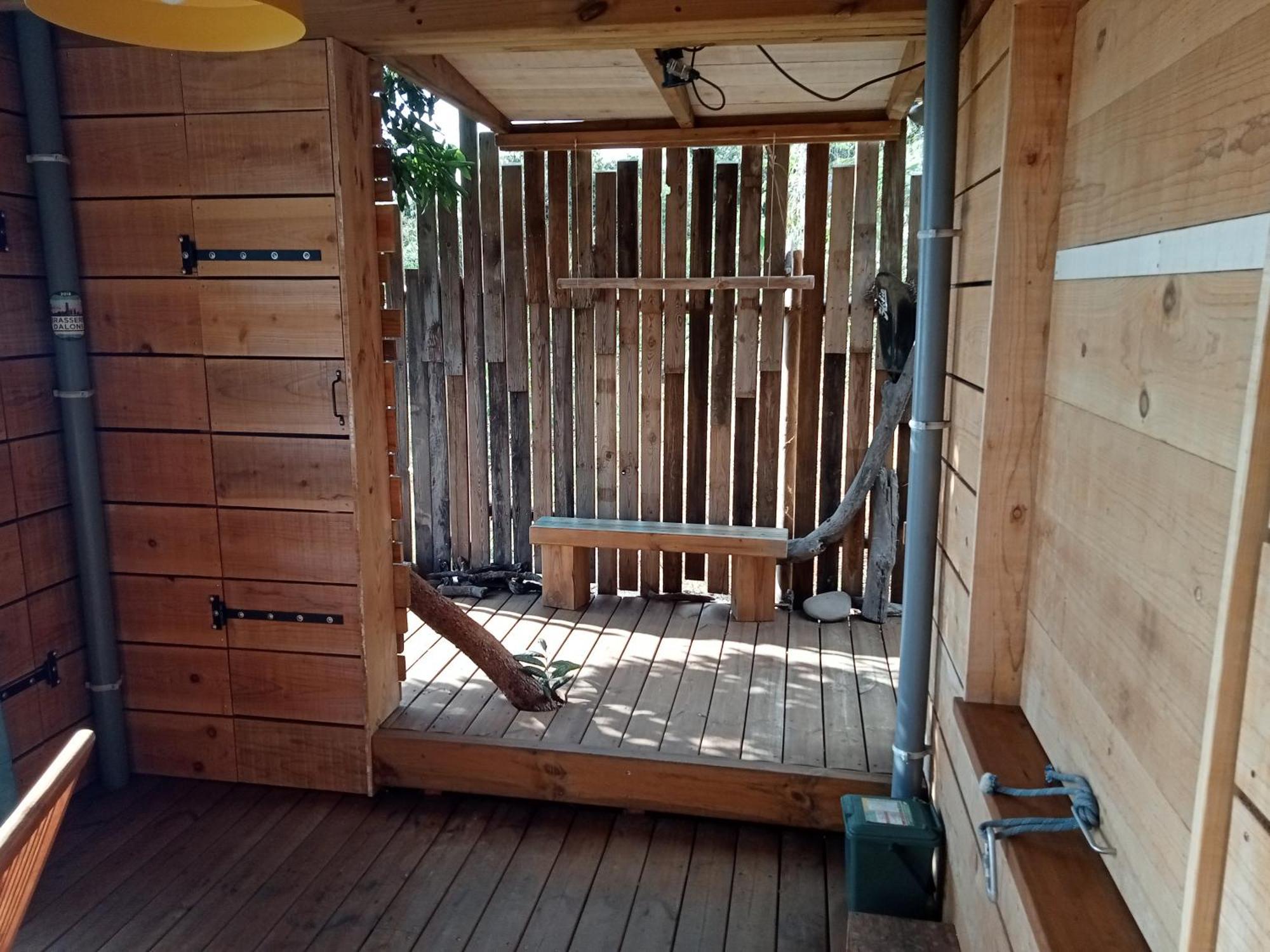 Bungalow Ecologique Avec Toilettes Seches Leu Kabanon Vue Mer Saint-Leu Extérieur photo
